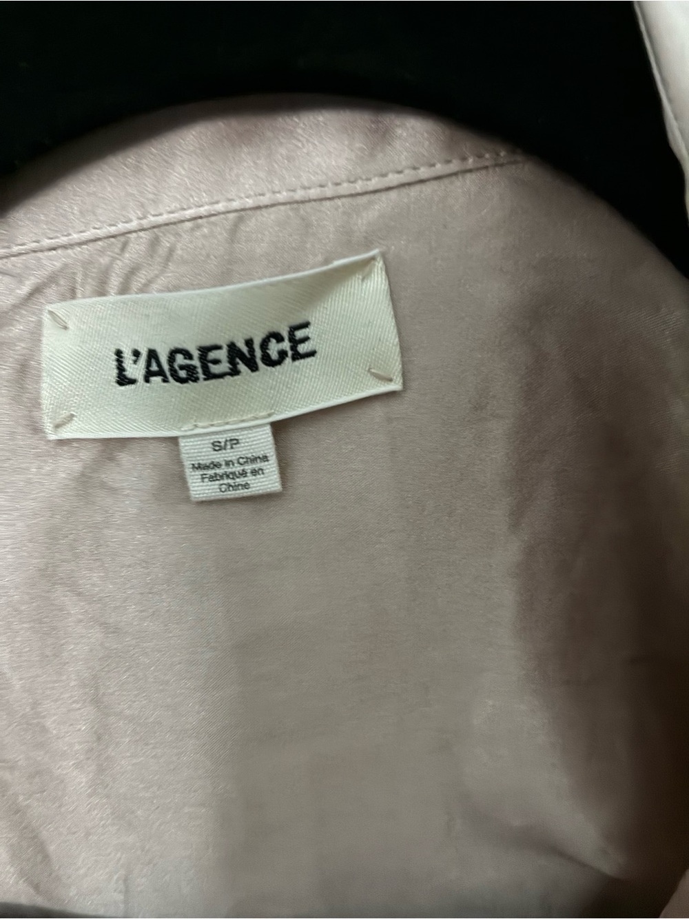 L’AGENCE Satin Button-Down Blouse - Picture 2 of 6